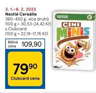 Cereálie Nestlé