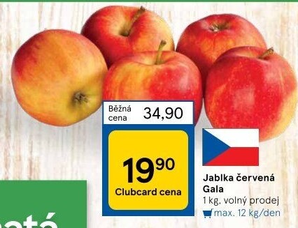 Jablka Gala