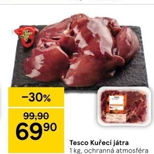 Kuřecí játra Tesco