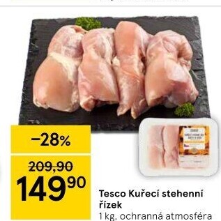Kuřecí stehenní řízky Tesco