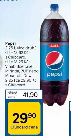 Limonáda Pepsi