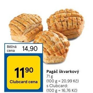 Pagáč škvarkový