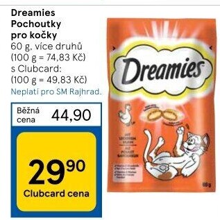 Pamlsky pro kočky Dreamies Whiskas