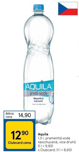 Přírodní voda Aquila