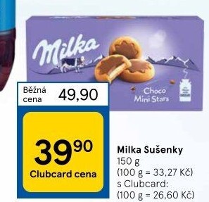 Sušenky Milka