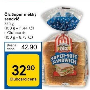 Toustový chléb Sandwich Soft Ölz