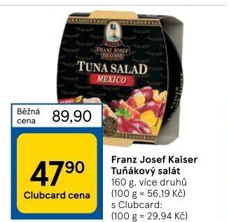 Tuňákový salát Exclusive Franz Josef Kaiser