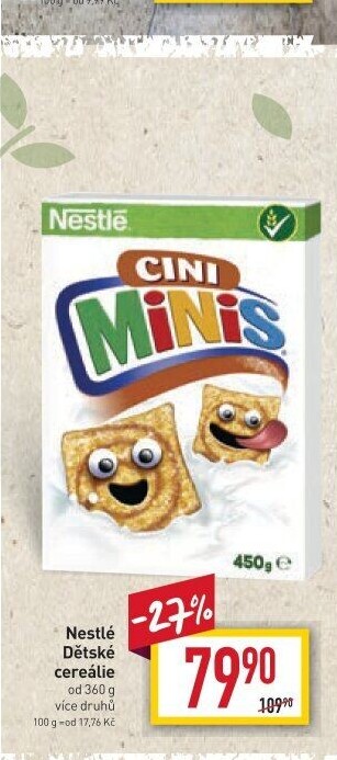 Cereálie Nestlé