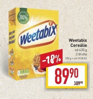 Cereálie Weetabix
