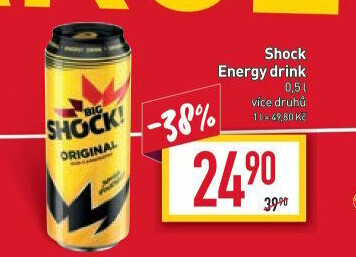 Energetický nápoj Big Shock