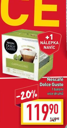 Kapsle Dolce Gusto Nescafé