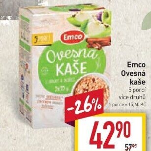 Kaše ovesná Emco