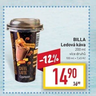 Ledová káva Billa