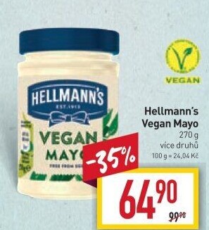 Majonéza Vegan Hellmann'