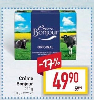 Margarín Créme Bonjour Rama