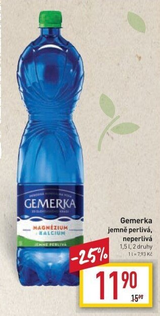 Minerální voda Gemerka