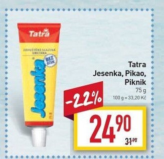 Mléko kondenzované Jesenka Tatra