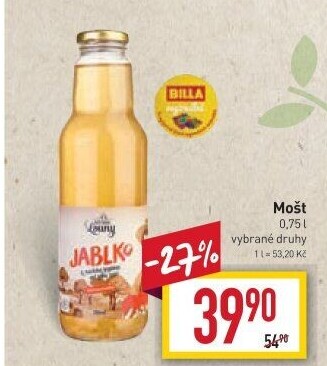 Mošt Moštárna Louny