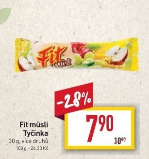 Müsli tyčinka Fit