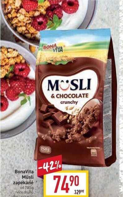 Müsli zapékané Bonavita