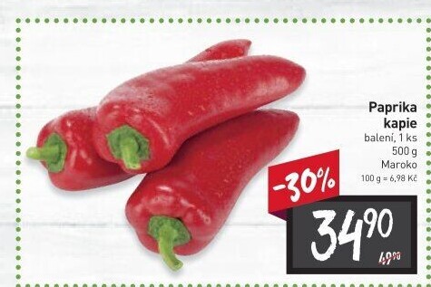 Paprika červená kapie