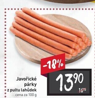 Párky javořické