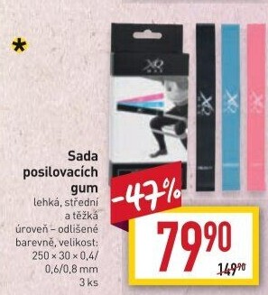 Posilovací guma XQmax