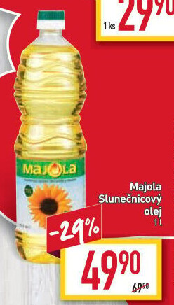 Slunečnicový olej Majola
