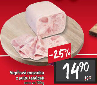Šunka vepřová mozaika