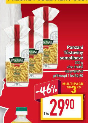 Těstoviny Panzani