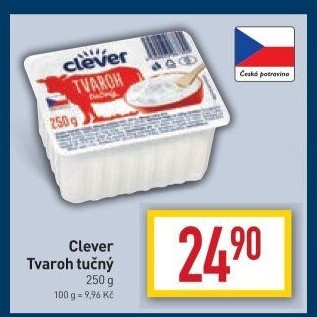 Tvaroh tučný Clever