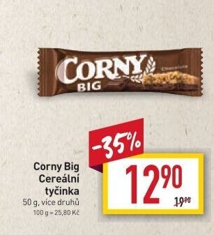 Tyčinka cereální BIG Corny