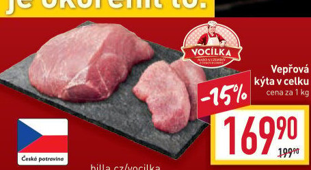 Vepřová kýta Vocílka