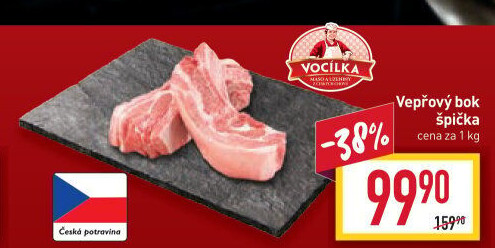 Vepřový bok špička Vocílka