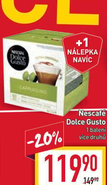 Kapsle Dolce Gusto Nescafé