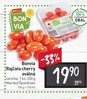 Rajčata cherry Billa Bonvia