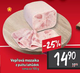 Šunka vepřová mozaika