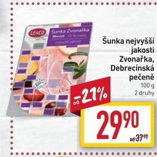 Šunka Zvonařka nejvyšší jakosti LE&amp
