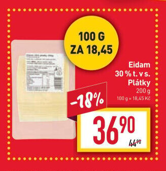 Sýr Eidam 30%