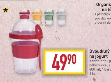 Kelímek na jogurt