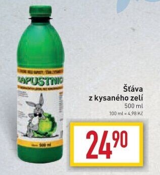 Nápoj Kapustnice