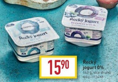 Ochucený jogurt řecký 0% Milko