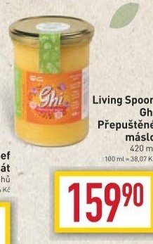 Přepuštěné máslo Ghí Living Spoon