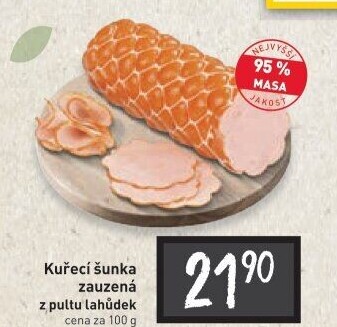 Šunka kuřecí zauzená