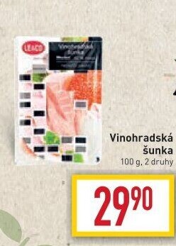 Šunka vinohradská nejvyšší jakosti LE&amp