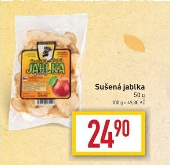 Sušené jablko Regent plus
