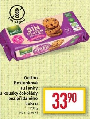 Sušenky bez lepku Gullón
