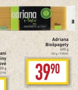 Těstoviny bio Adriana