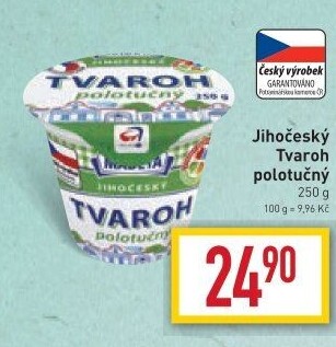Tvaroh polotučný Jihočeský Madeta