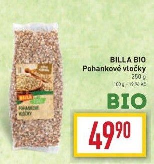 Vločky pohankové Naše Bio Billa